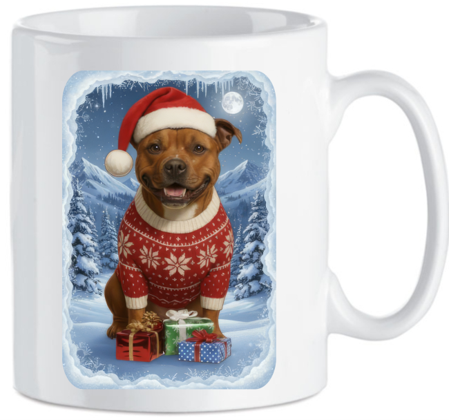 Keramický hrnek  pro milovníky  Amerického staforda